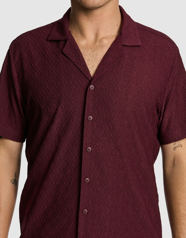 yd. - Murdock Textured Shirt