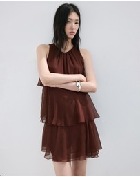 M.N.G - Short Ruffled Dress