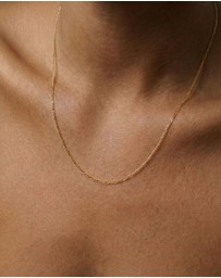 HOUSE OF SLANI - Dainty Figaro Chain Necklace