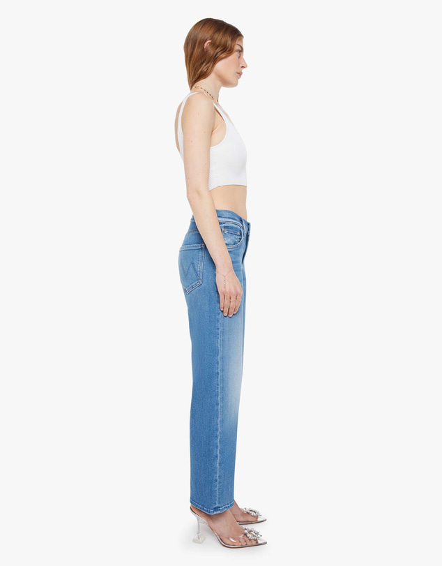 MOTHER - The Mid Rise Rambler Zip Ankle Jeans