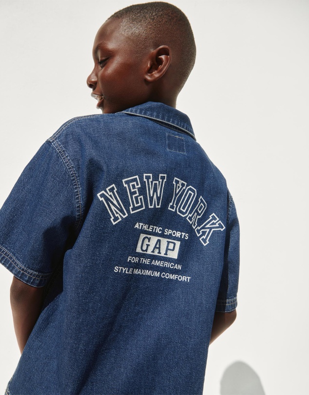 GAP - SS Graphic Denim - Teens