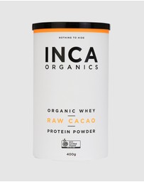 Inca Organics - Certified Organic Whey Protein Powder - Raw Cacao