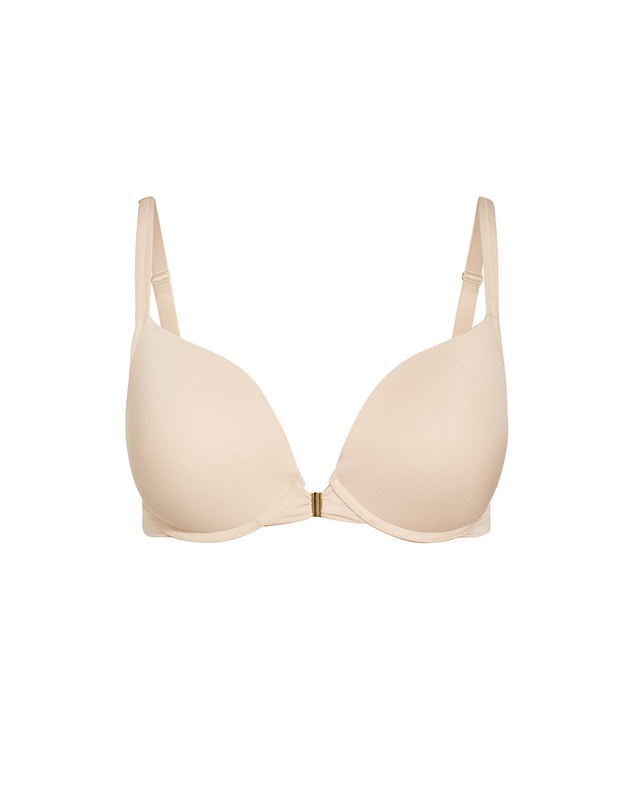 City Chic - Smooth & Chic Front Close Cotton Push Up Bra