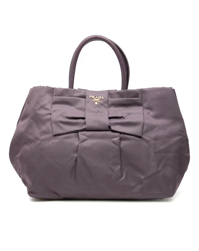 Prada - Pre-Loved Tessuto Fiocco Tote