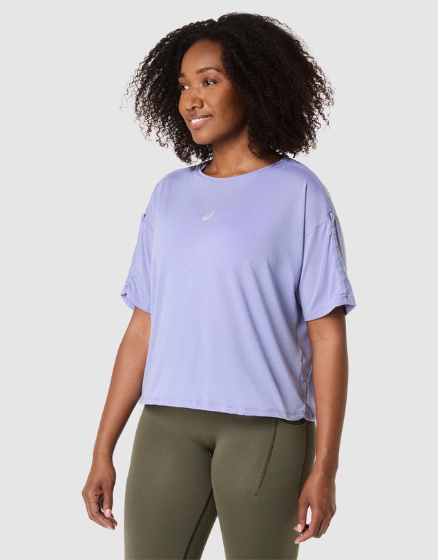 ASICS - Nagino Run Adjustable Short Sleeved Top - Women's