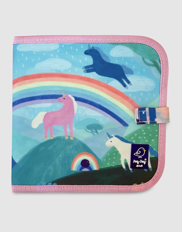 Jaq Jaq - Jaq Jaq Bird - Timeless Wonder Doodle It & Go Erasable Book - Unicorns
