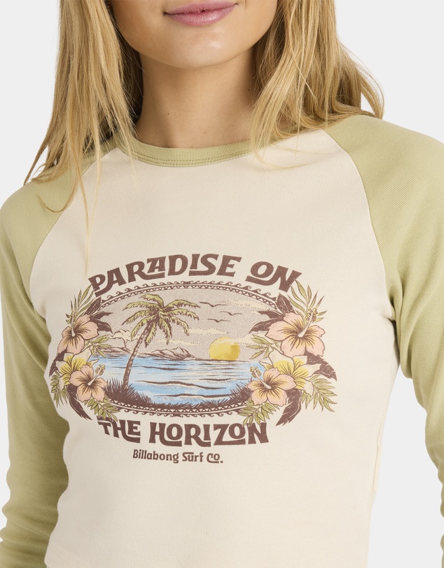 Billabong - Womens Horizon Raglan Long Sleeve T-Shirt