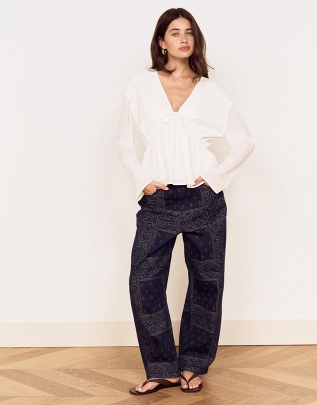MINKPINK - Aya Crinkle Blouse
