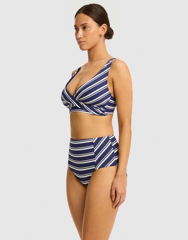 Sea Level Australia - Biarritz Cross Front Multifit Bra Top