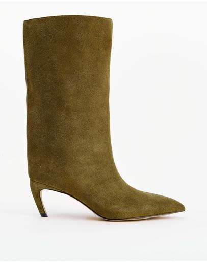 Khaki Suede