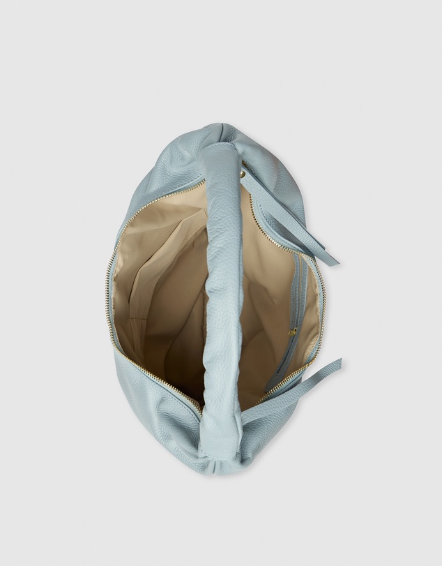 Florence - Elizabeth Sky Blue Hobo Leather Bag