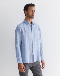 Sportscraft - Long Sleeve Linen Shirt