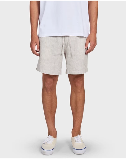 Academy Brand - Stripe Riviera Linen Short