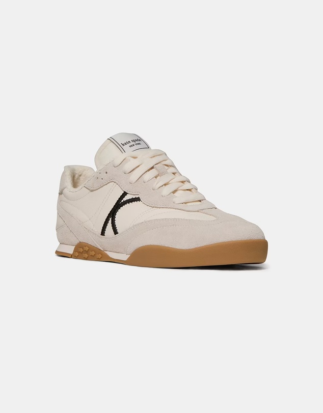 Kate Spade - KS Drift Smooth Leather Sneakers