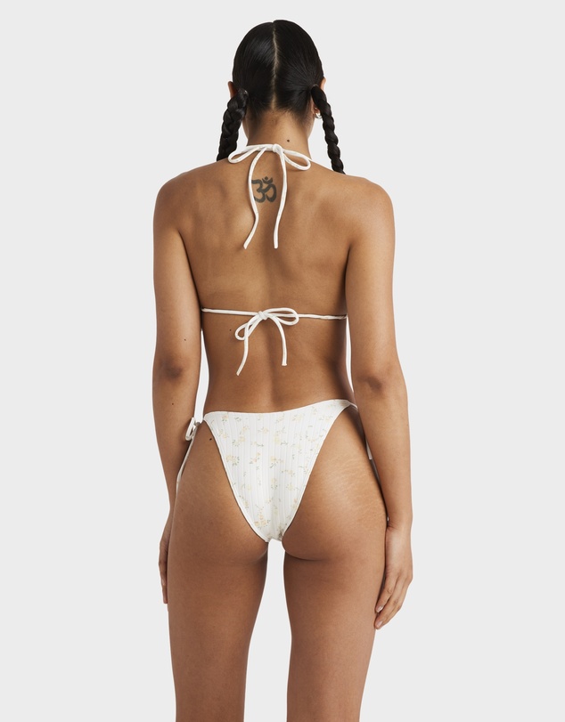 RVCA - Womens Blurred Ditsy Medium French Bikini Bottom