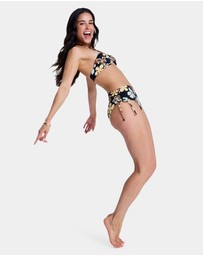 Roxy - Womens Nostalgic Feel Mid Waist Clessic Bikini Bottom