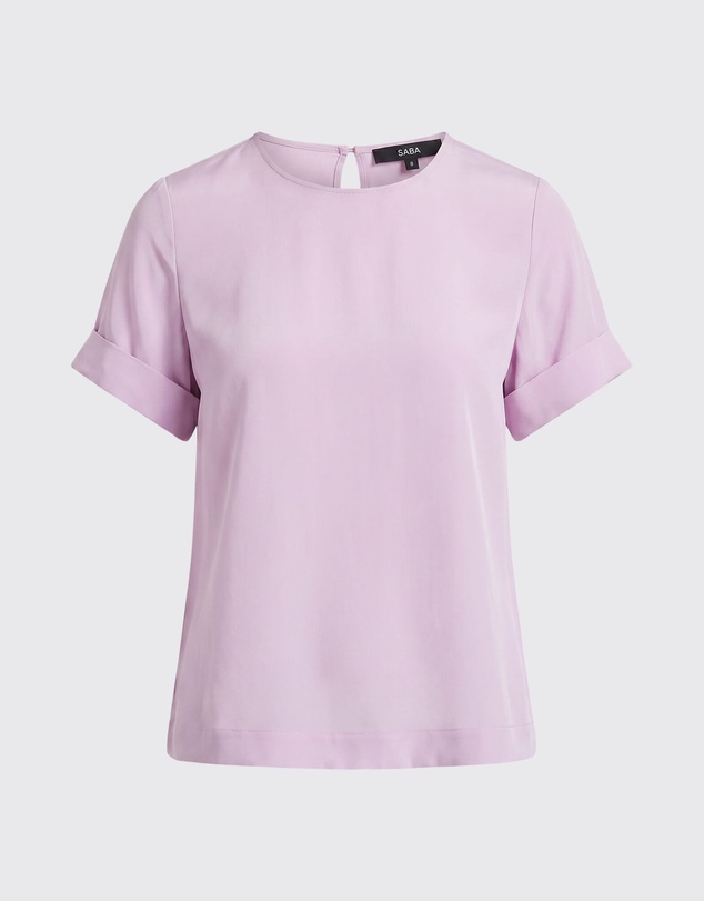 SABA - Sadie Silk Short Sleeve Tee