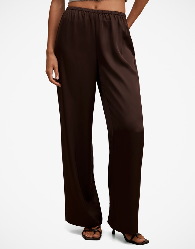 Forever New - Sara Satin Wide Leg Pants