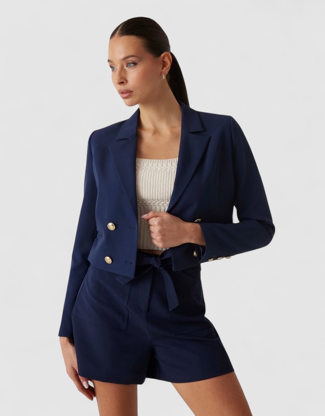 GUESS - Andree Crop Blazer