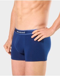 Mitch Dowd - Mitchdowd Mens 3 Pack Trunks in Blue Tones and Tropical Print
