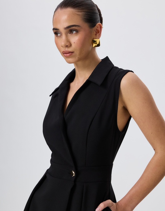 Tussah - Julia Wrap Tailored Midi Dress