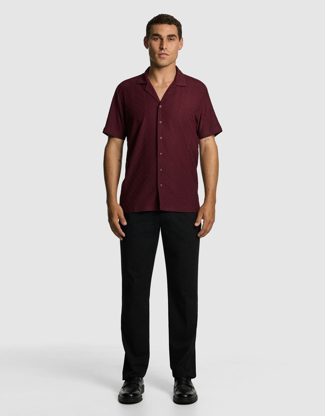 yd. - Murdock Textured Shirt