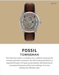 Fossil - Townsman Brown Analogue Watch