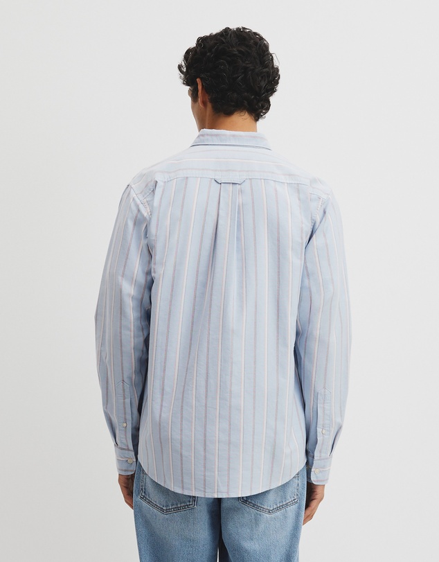 Country Road - Regular Fit Australian Good Earth Cotton Stripe Oxford Shirt