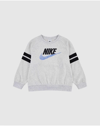 Nike - Nike Sportswear In The Zone French Terry Oversize Crew Sweat - Kids