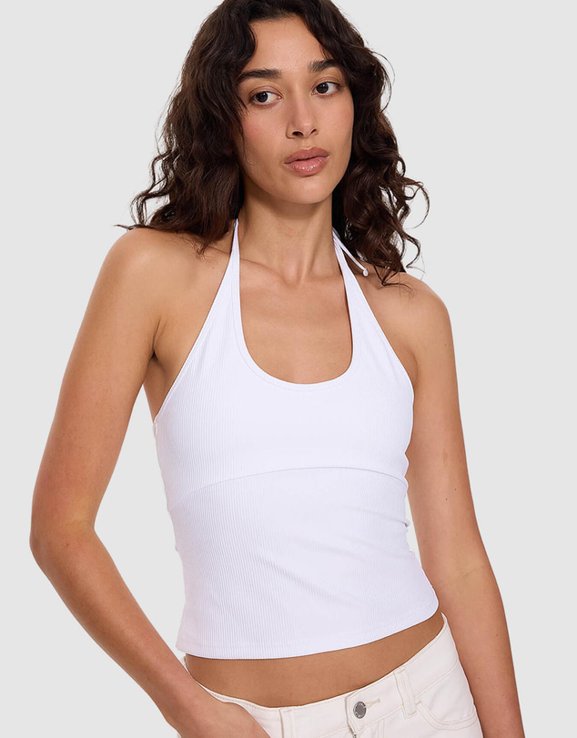 Thrills - Ottoman Halter Top