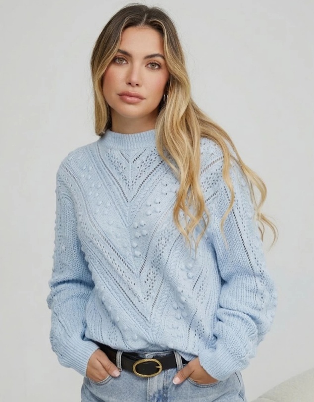 Esther & Co - Rheane Knit - Blue