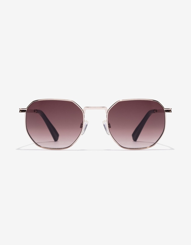 Hawkers Co - HAWKERS - Silver Smoke Brown SIXGON  Sunglasses for Men and Women UV400