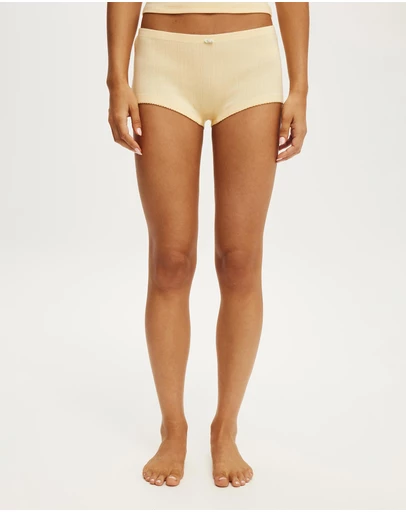 Cotton On Body - Dreamy Soft Pointelle Micro Short