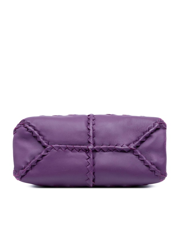 Pre-Loved by Azura Reborn - Pre-Loved bottega veneta Woven Leather Top Handle Bag
