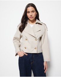 Commonry - Melissa Cropped Trench