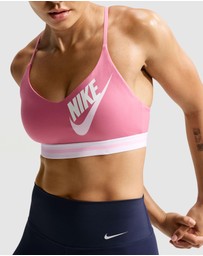 Nike - Indy Light Support Padded Adjustable Sports Bra