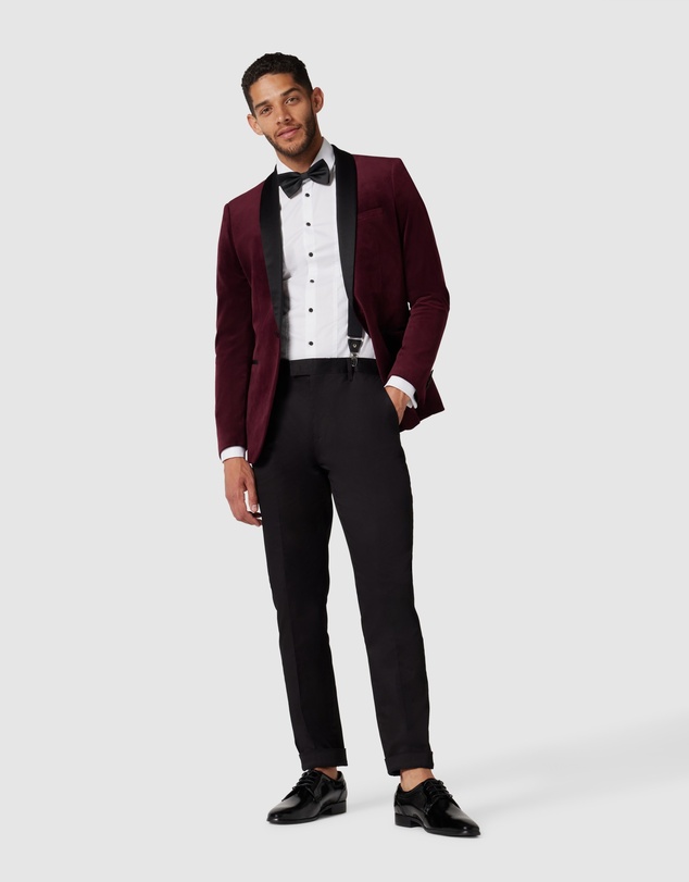 Politix - Slim Fit Shawl Collar Tuxedo Jacket