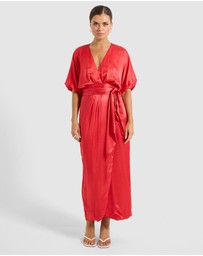 Pasduchas - Quinn Wrap Midi Dress