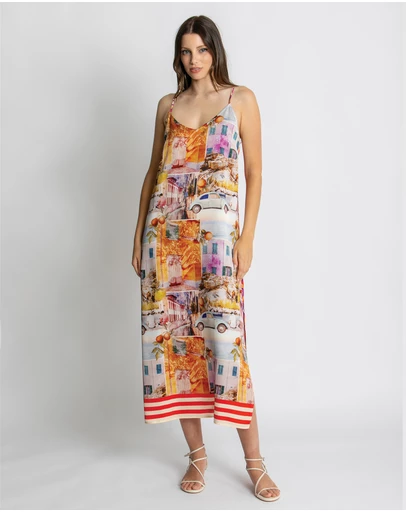 KACHEL - Everly Slip Maxi Dress