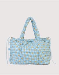 The Somewhere Co - Sundazed Marshmallow Midi Tote