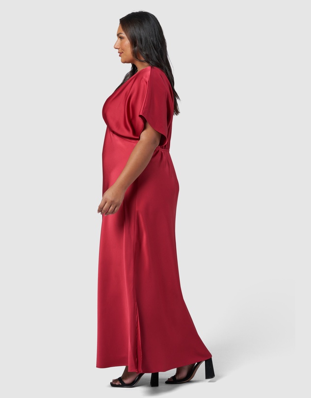 Pink Dusk by Curve Project - Want It All Maxi Dress