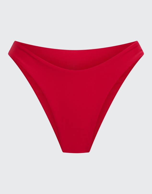Vacay Swimwear - Positano Bottom Cincinnati Red