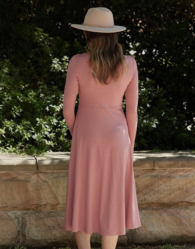 Bamboo Body - Ribbed Olivia Dress
