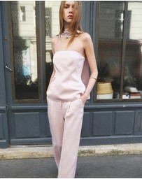 M.N.G - Straight-Fit Linen Suit Trousers
