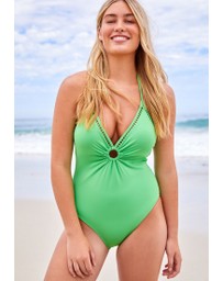 NEXT - Tummy Control Plunge Ring Swimsuit