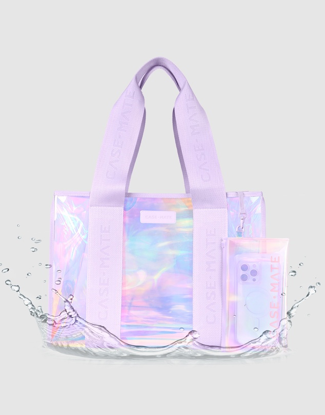 Case-Mate - Case-Mate Soap Bubble Beach Tote w/ Phone Pouch
