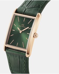 Daniel Wellington - Bound 32x22mm Crocodile Emerald