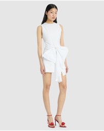 ROTATE - Sleeveless Dress With Bow
