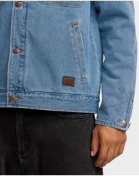 RVCA - Mens Post Dayshift Denim Jacket