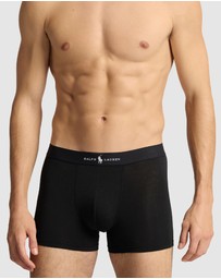 Polo Ralph Lauren - 3-Pack Classic Cotton-Blend Trunks